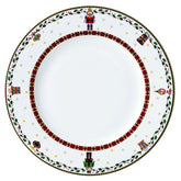 Nutcracker Dinner Plate Gold Rim